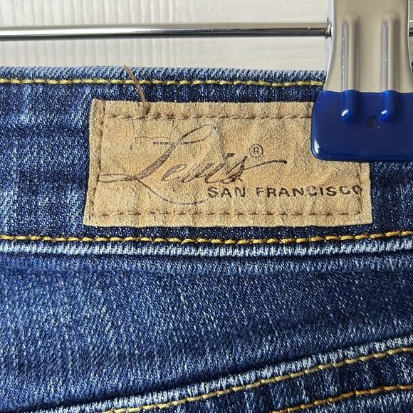 Levi’s slight Curve Classic Straight Leg Jeans Dark Blue 26 - Picture 9 of 10